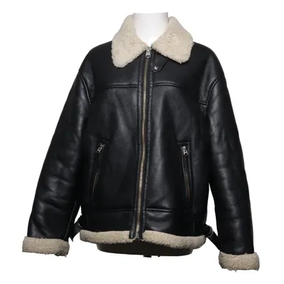 Shearlingjacka (Svart, Vit) från Bershka Polyester