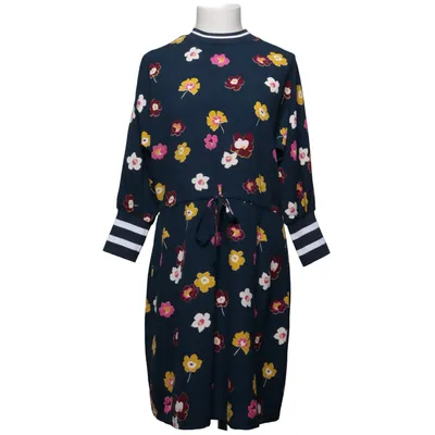 Robe (Bleu, Multicolore) de ONLY Carmakoma Élasthane, Polyester