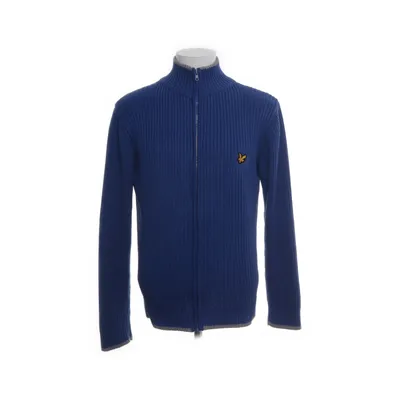 Cardigan (Blauw) van Lyle & Scott Katoen