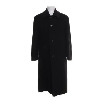 Frakke (Sort) fra Only Men Polyester, Uld