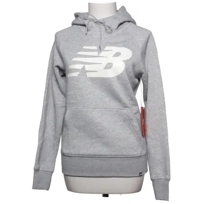 Huvtröja (Grå) från New Balance Bomull, Elastan, Polyester, Viskos