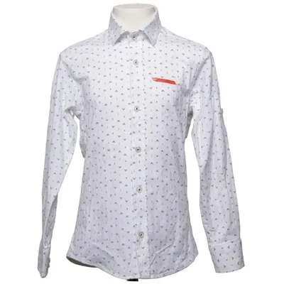 Shirt (White, Blue) from Armani Junior