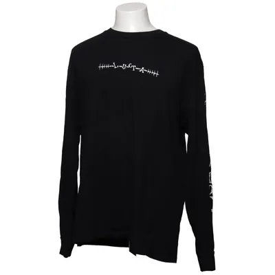 T-shirt à manches longues (Noir) de Gildan Hammer Coton
