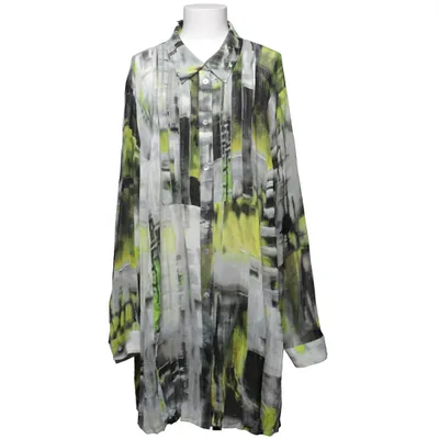 Blus (Gul, Grå, Svart) från Selection by Ulla Popken Polyester