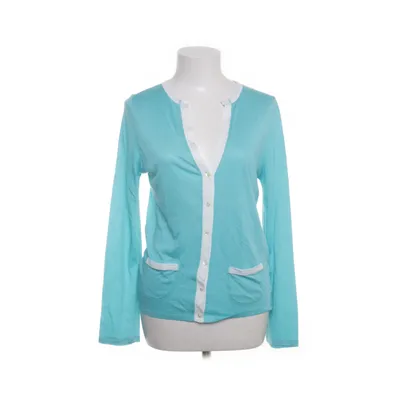 Cardigan (Turquoise) van Allude Zijde, Katoen