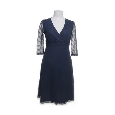 Jurk (Blauw) van King Louie Polyamide, Polyester