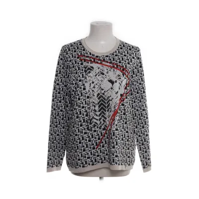 Sweater (White, Multicolored) from Golléhaug Acrylic, Cotton