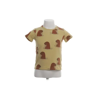 T-shirt (Brun) från Mini Rodini Bomull, Elastan
