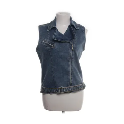 Denim vest (Blue) from Sisters Point Cotton, Elastane, Polyester