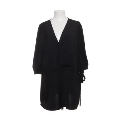 Wikkelblouse (Zwart) van Zizzi Polyester