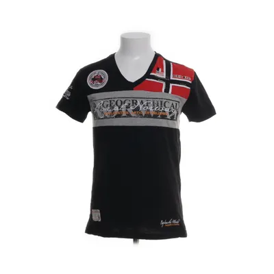T-shirt (Sort, Rød, Grå) fra Geographical Norway Expedition Bomuld