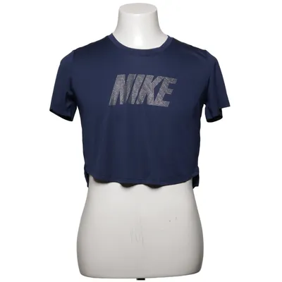 Crop top (Blauw) van Nike Polyester