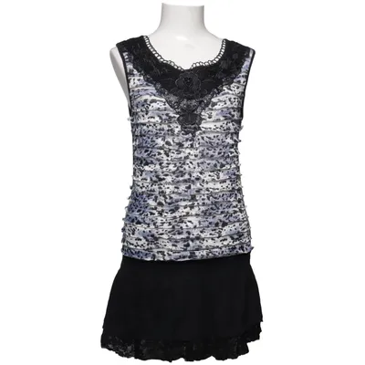 Klänning (Svart, Blå, Vit) från Mas Fashion Viskos