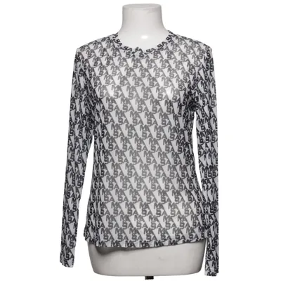 Top (White, Black) from SABA Elastane, Polyamide