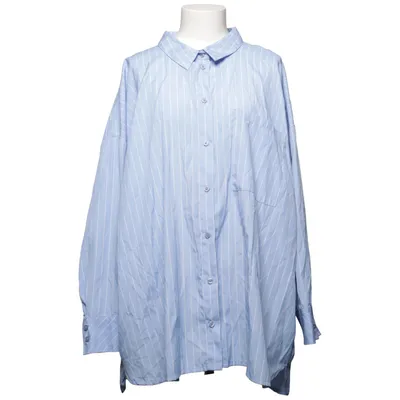Chemise (Bleu, Blanc) de Simple Wish Coton, Polyester