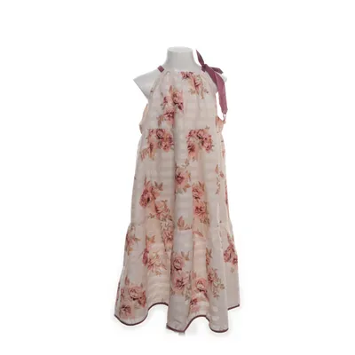 Dress (White, Pink) from Zimmermann Cotton