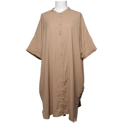Skjortekjole (Beige) fra The Black Label Collection Lager 157 Polyester