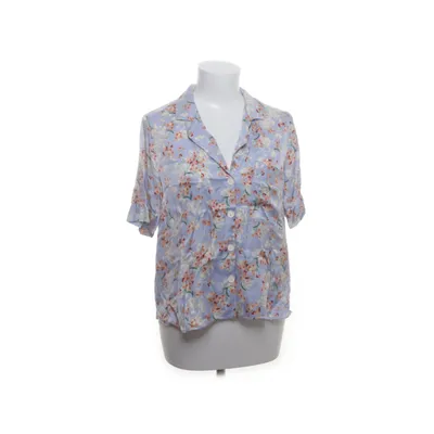Kortärmad skjorta (Blå, Flerfärgad) från Zara Woman Premium Collection Viskos