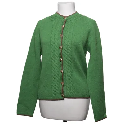 Cardigan (Green, Brown) from Reitmayer Wool