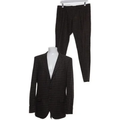 Costume (Marron, Multicolore) de Hugo Boss Acétate, Élasthane, Polyamide, Polyester, Viscose, Laine