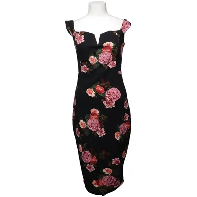 Klänning (Svart, Rosa, Flerfärgad) från AX Paris Elastan, Polyester