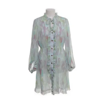 Cocktail dress (Green, Multicolored) from Ganni Recycled polyester