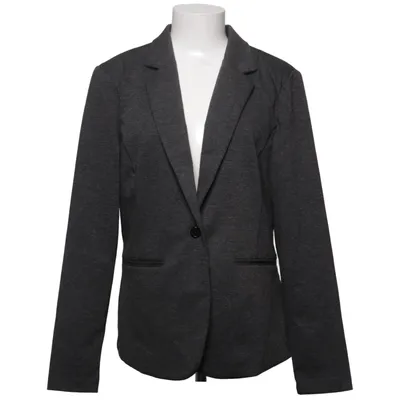 Blazer (Gray) from Ichi Elastane, Polyester, Viscose