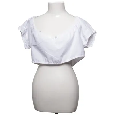 Dirndl blouse (White) from Alphorn Polyester, Viscose