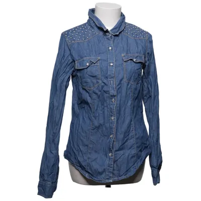 Denim blouse (Blauw) van Forever
