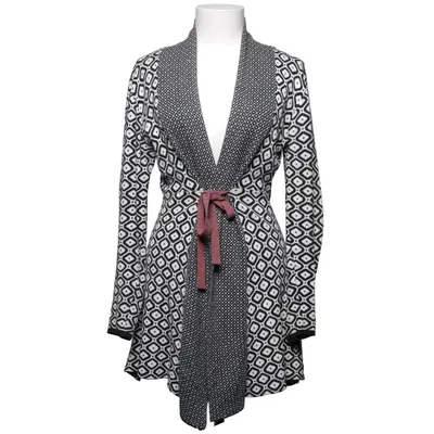 Cardigan cache-cœur (Noir, Blanc) de Hillevi Coton