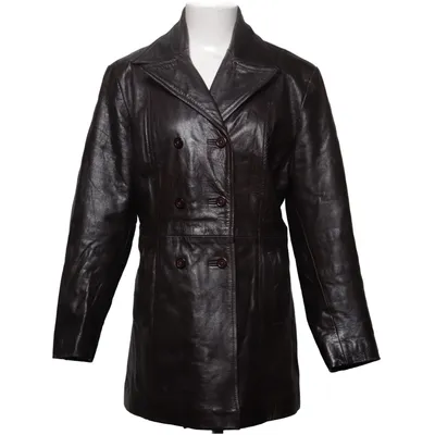 Leather coat (Brown) from Woodlands Leather Leather