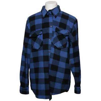 Flannel shirt (Blue, Black) from Work King Polyester