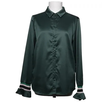Bluse (Grøn) fra Love & Divine Elastan, Polyester