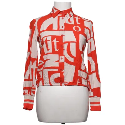 Blouse (Rouge, Blanc) de Emily van den Bergh Viscose