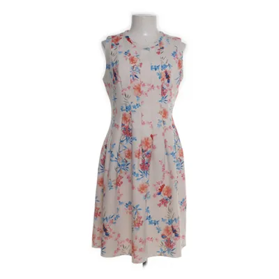 Klänning (Vit, Flerfärgad) från H&M Elastan, Polyester