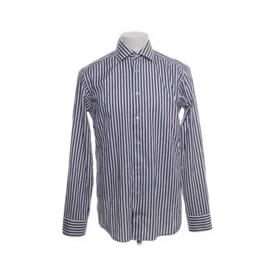 Shirt (Blauw, Wit, Meerkleurig) van Eton Katoen