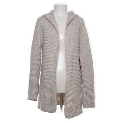 Cardigan (Beige, Gris) de Anna Justper Acrylique, Laine d'alpaga
