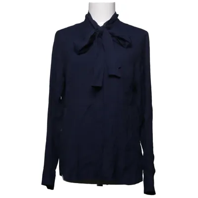 Blouse lavallière (Bleu) de The Shirt Factory Viscose