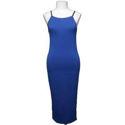 Robe longue (Bleu) de Style Élasthane, Viscose