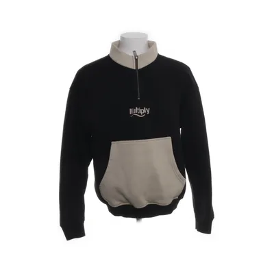 Sweatshirt (Black, Beige) from Multiply Apparel Cotton, Polyester