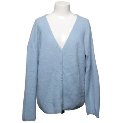 Cardigan (Blue) from La Maille Sézane Alpaca wool, Mohair, Polyamide, Polyester