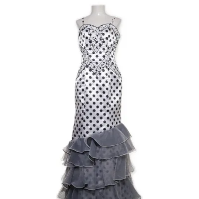 Robe de cocktail (Blanc, Noir, Gris) de Bally Polyester, Soie