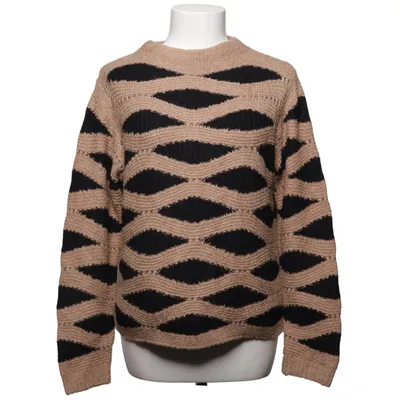 Pull-over (Beige, Noir) de Signature Coton, Polyamide, Polyester