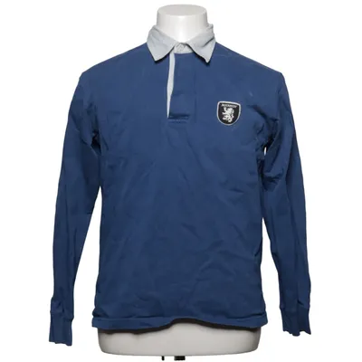 Rugby Shirt (Blau, Weiß) von Marwin Sports Baumwolle