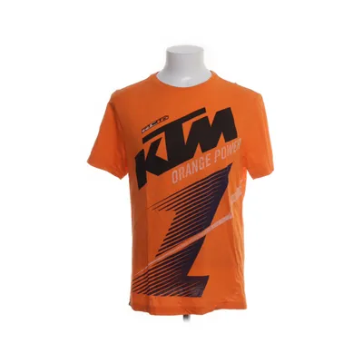 T-shirt (Orange, Multicolored) from KTM Cotton