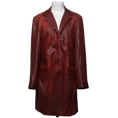 Veste longue en cuir (Rouge) de Arma