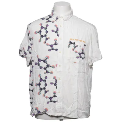 Chemise à manches courtes (Blanc, Multicolore) de Filling Pieces Viscose