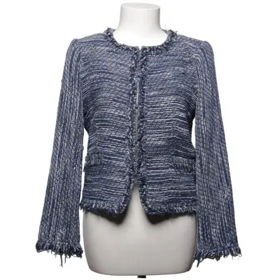 Cardigan (Blauw, Wit) van Alice + Olivia Acetaat, Acryl, Katoen, Elastaan, Linnen, Polyamide, Polyester