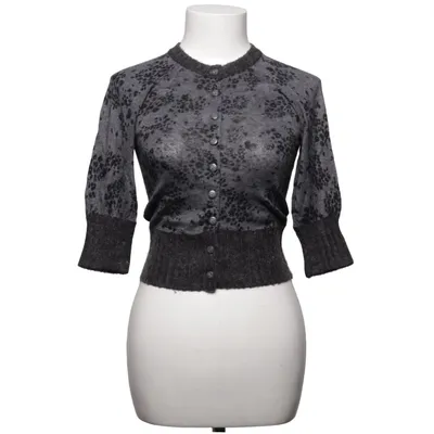 Cardigan (Grå, Sort) fra Mango Casual Sportswear