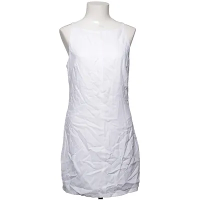 Jurk (Wit) van H&M Viscose, Linnen, Polyester